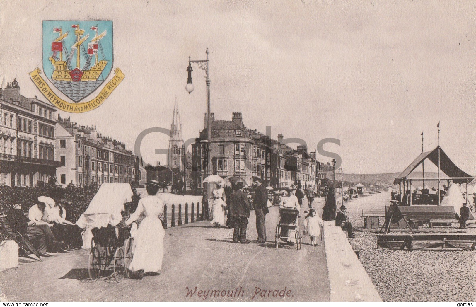 UK - Weymouth Parade - Heraldry - Weymouth