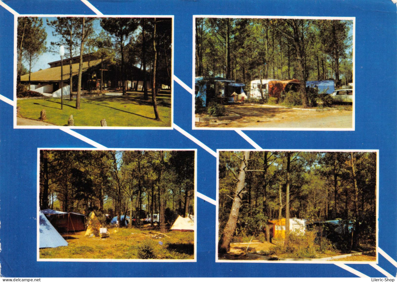 SEIGNOSSE (Landes) Le Camping Caravaning V.V.F Cpsm GF 1975 - Other & Unclassified