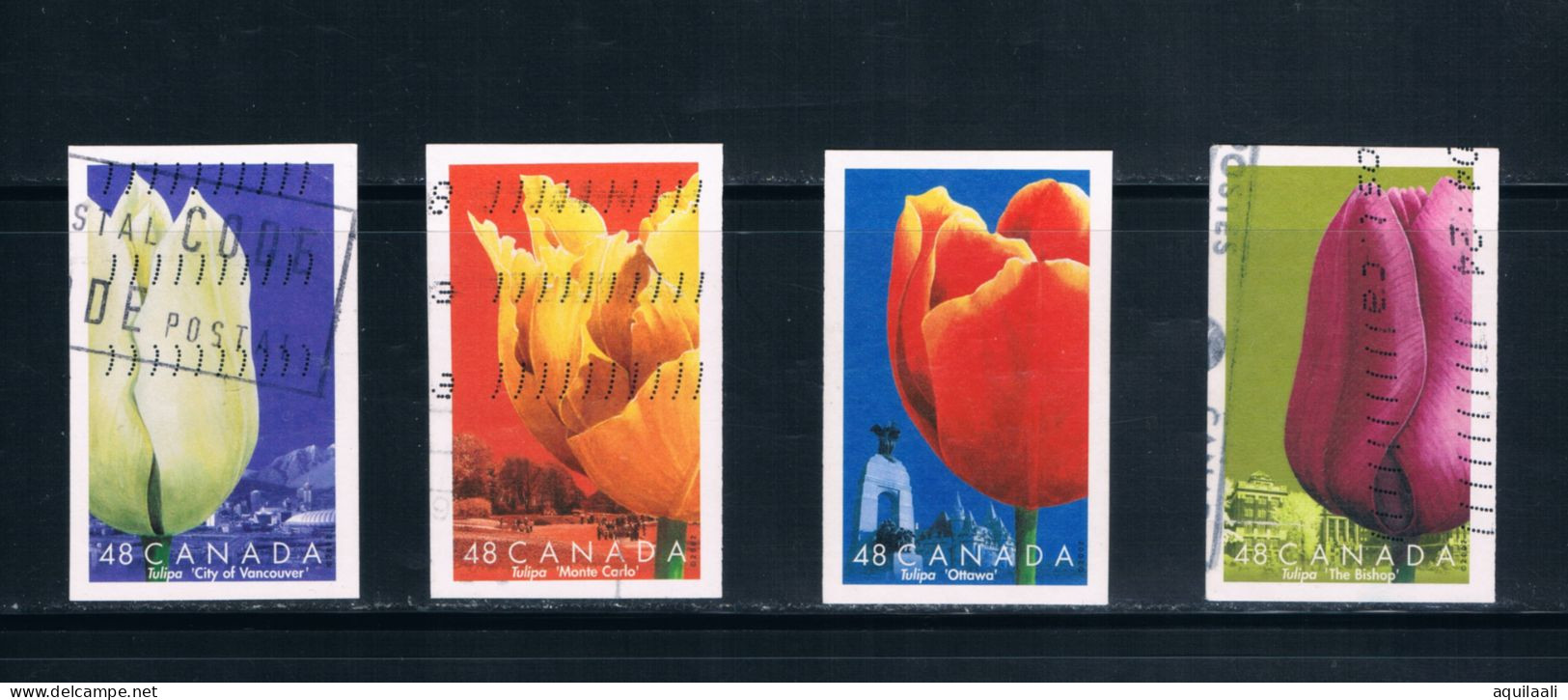 CANADA 2002 -Festival "Tulipa", Serie Completa Usata - Gebraucht
