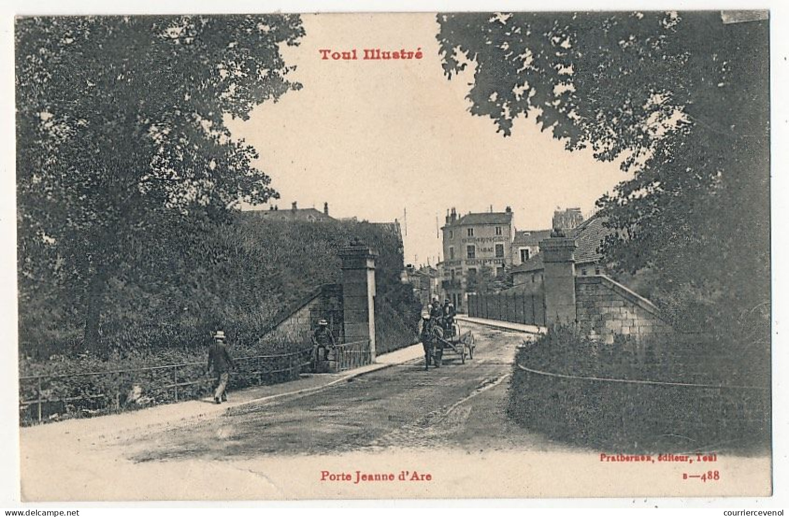 CPA - TOUL (Meurthe Et Moselle) - Porte Jeanne D'Arc - Toul