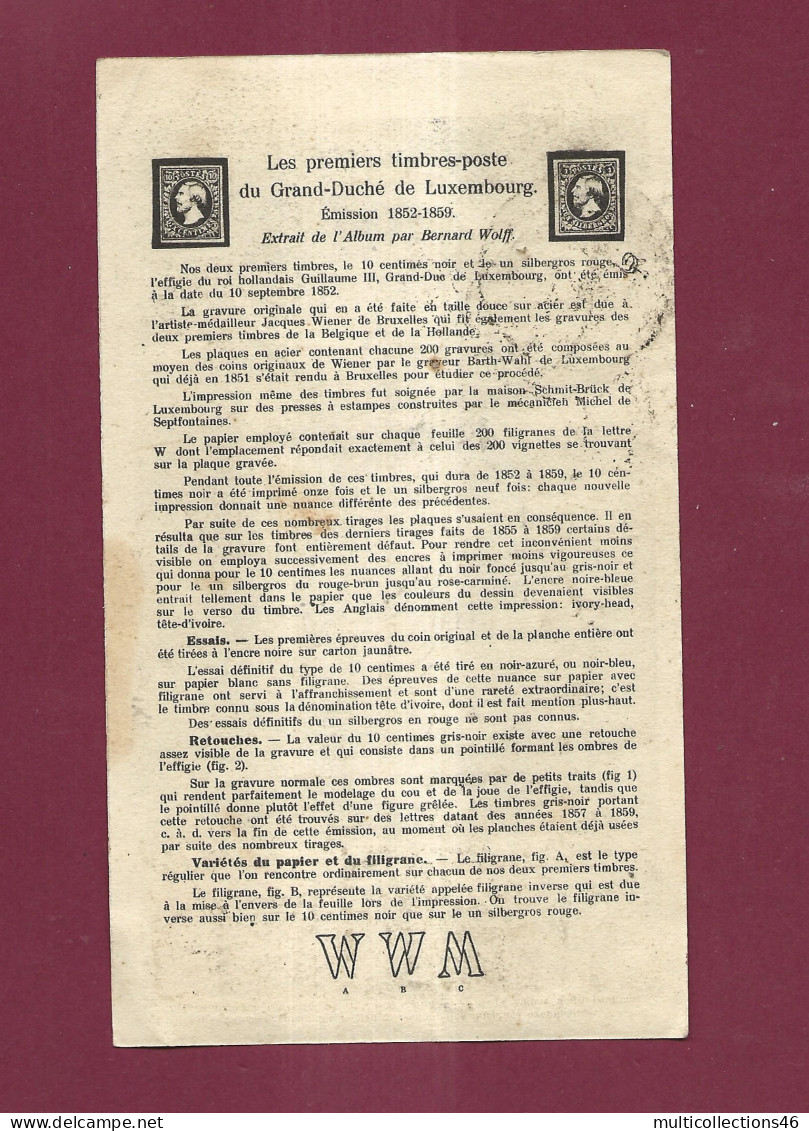 2251123 - CARTE POSTALE Poste Aérienne  Grand Duché Du Luxembourg - Expostion Internationale 1927 ROODT - Covers & Documents