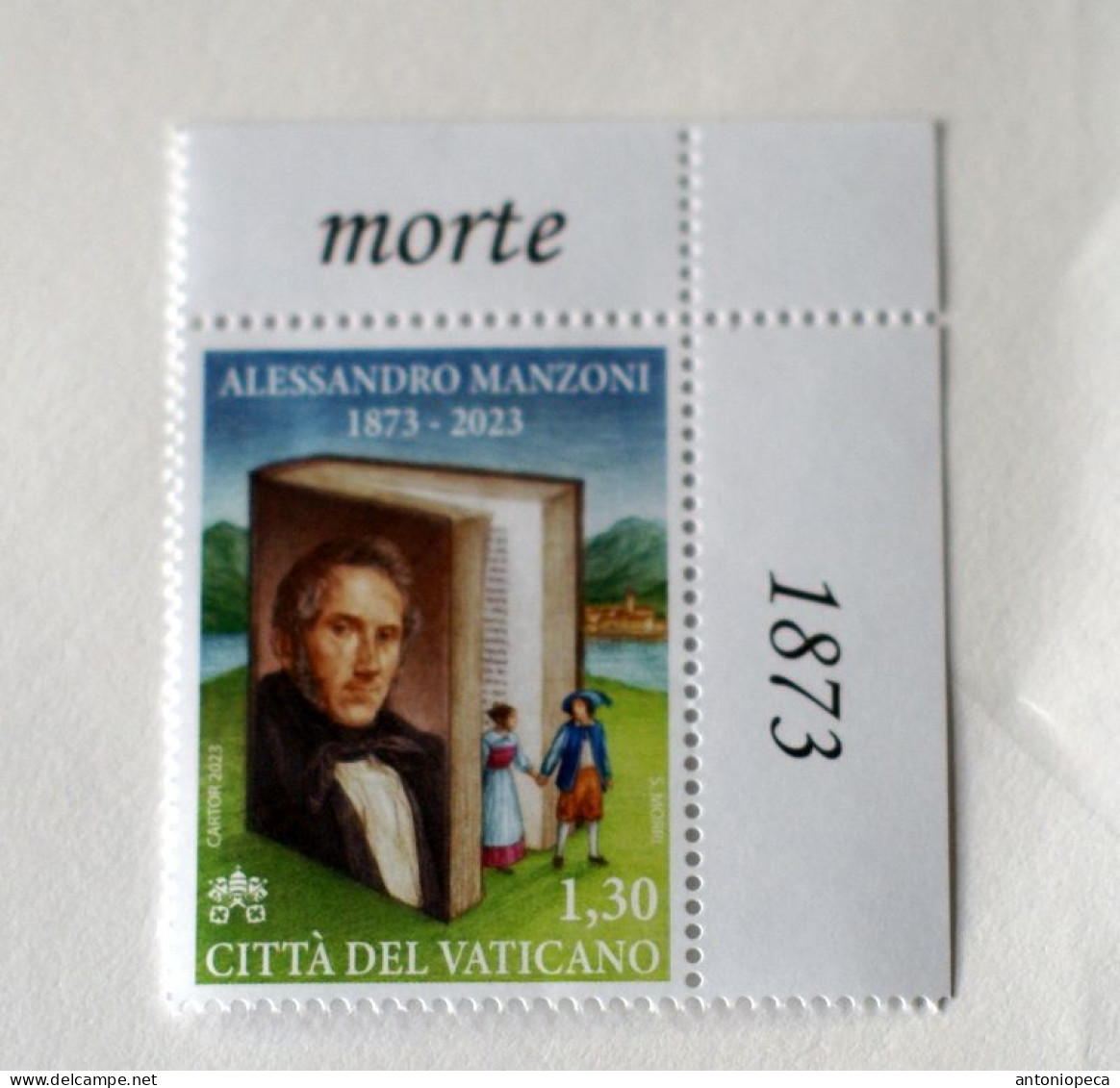 VATICAN 2023, 150 ANNI MORTE ALESSANDRO MANZONI,  MNH** - Neufs