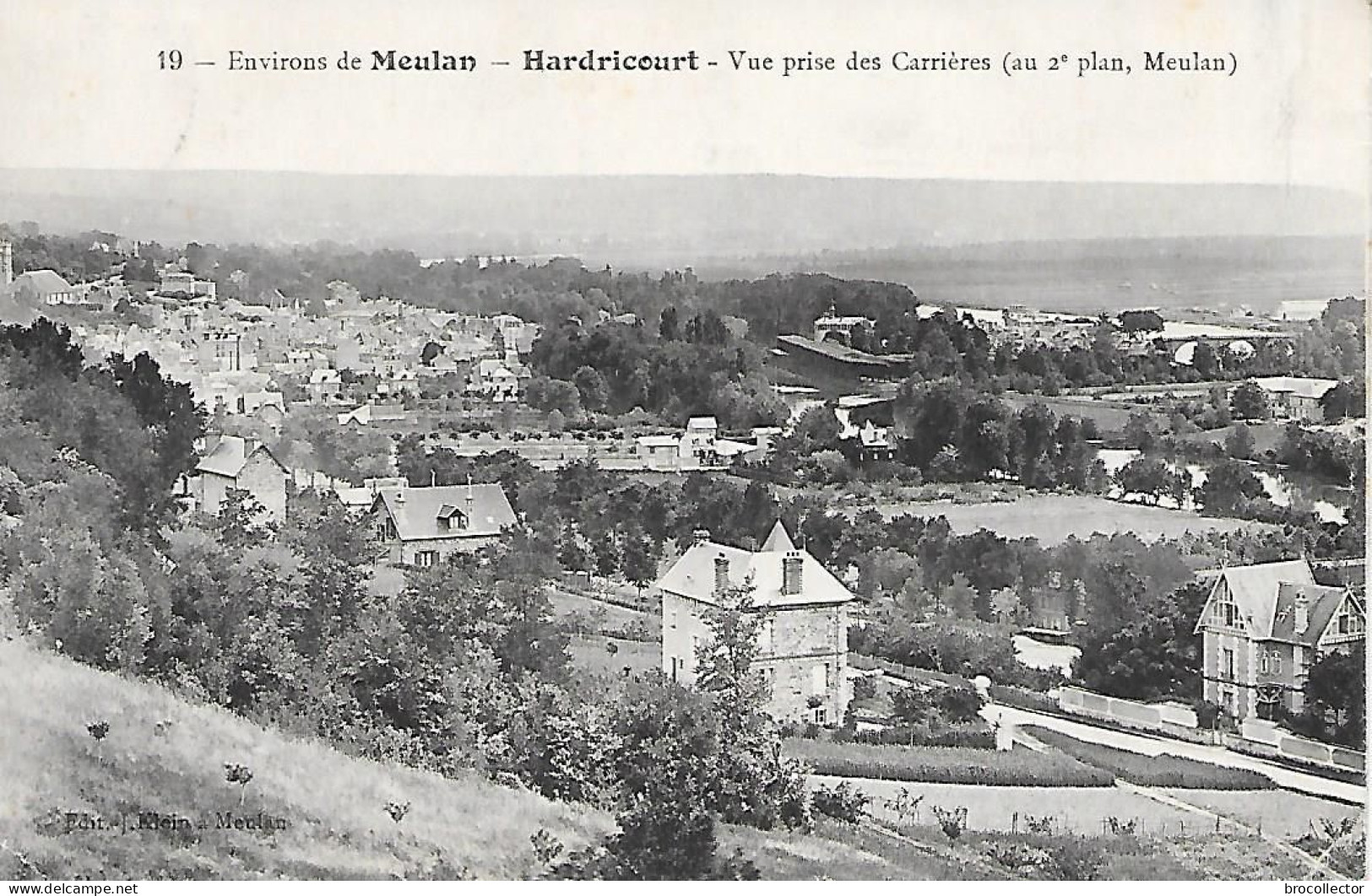 HARDRICOURT ( 78 ) - Vue Prise Des Carrières - Hardricourt