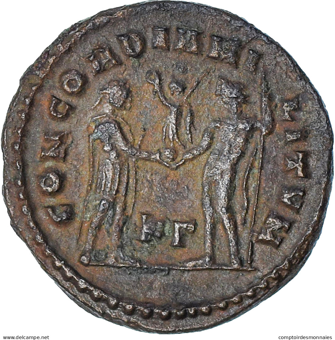 Dioclétien, Æ Radiate Fraction, 295-299, Cyzicus, TTB, Bronze, RIC:15a - Die Tetrarchie Und Konstantin Der Große (284 / 307)