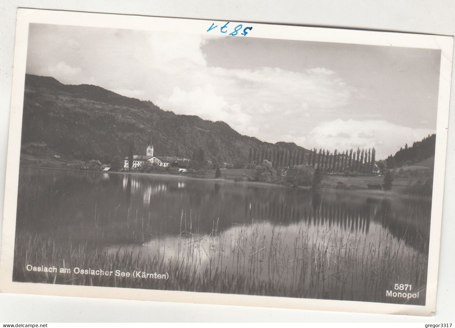 D9239) OSSIACH Am Ossiachersee - Kärnten - FOtO AK - Monopol 5871 - Ossiachersee-Orte