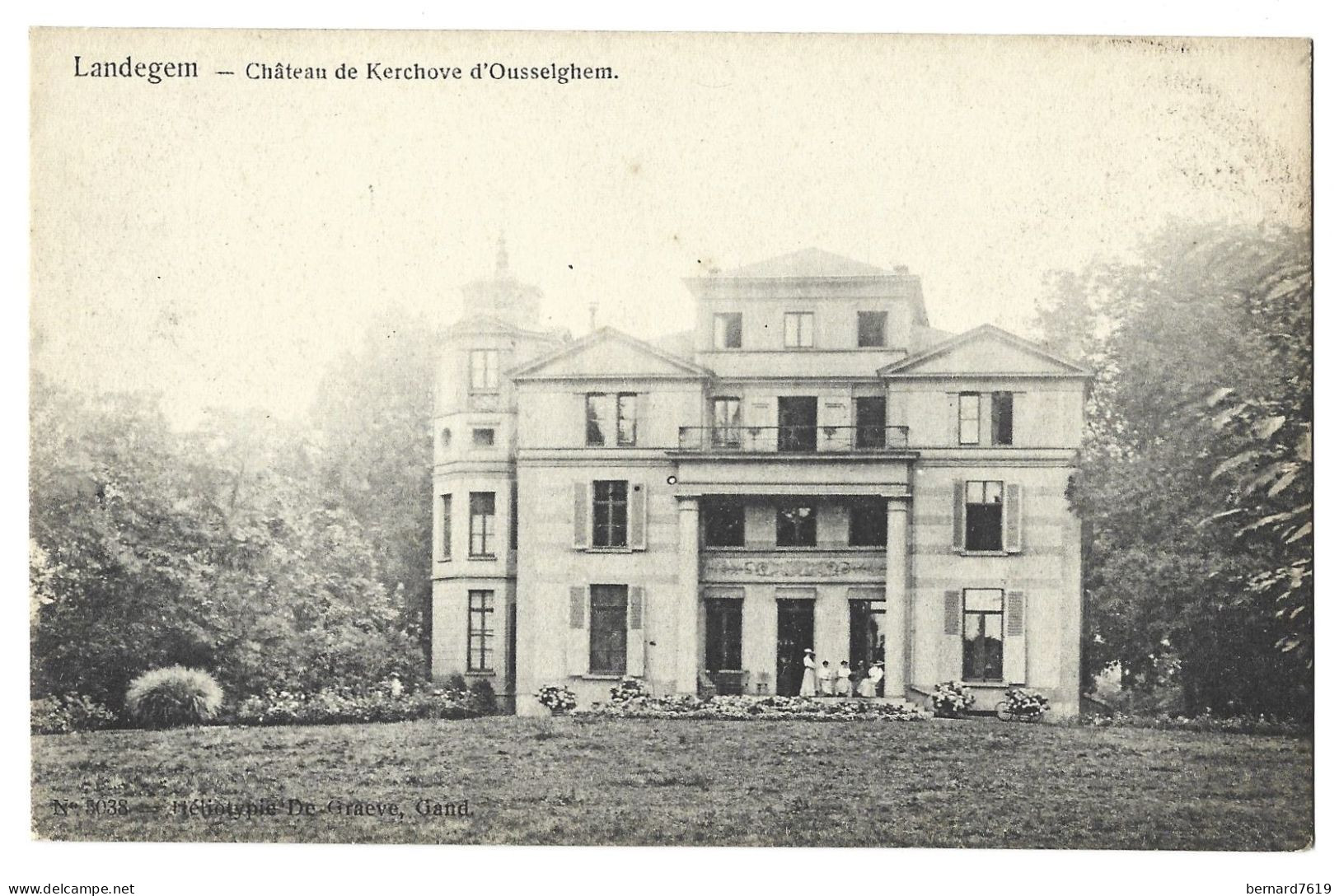 Belgique  -   Landegem  -  Chateau  De Kerchove  D'ousselghem - Ecris Marc De Kerchove D'ousselghem - Nevele