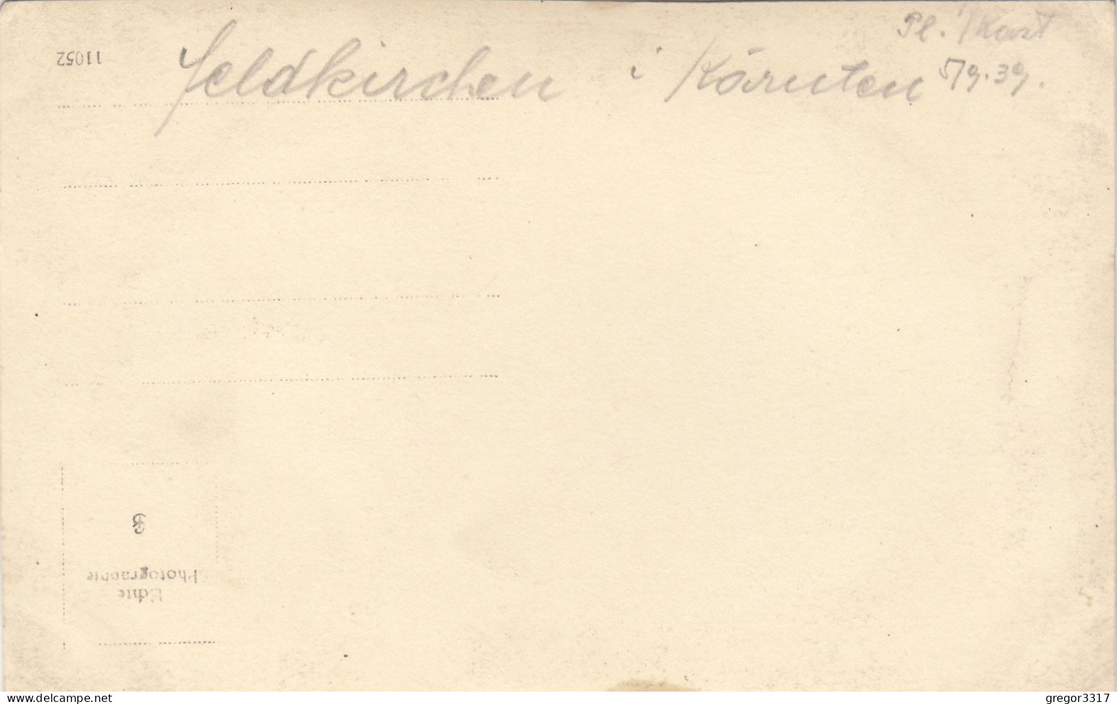 D9253) FELDKIRCHEN / Kärnten - Sehr Alte FOTO AK Mit Bahngleisen - Bahnhof - U. Gegen Häuser 1939 - Feldkirchen In Kärnten