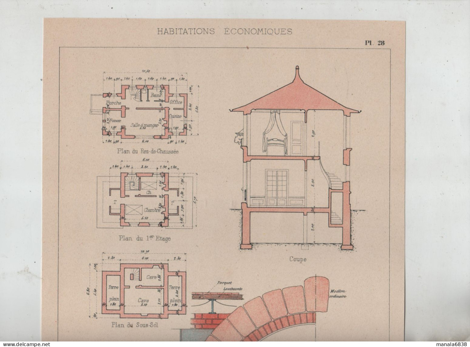 Habitations Economiques Cottage Anglais Architecte Lecocq - Zonder Classificatie