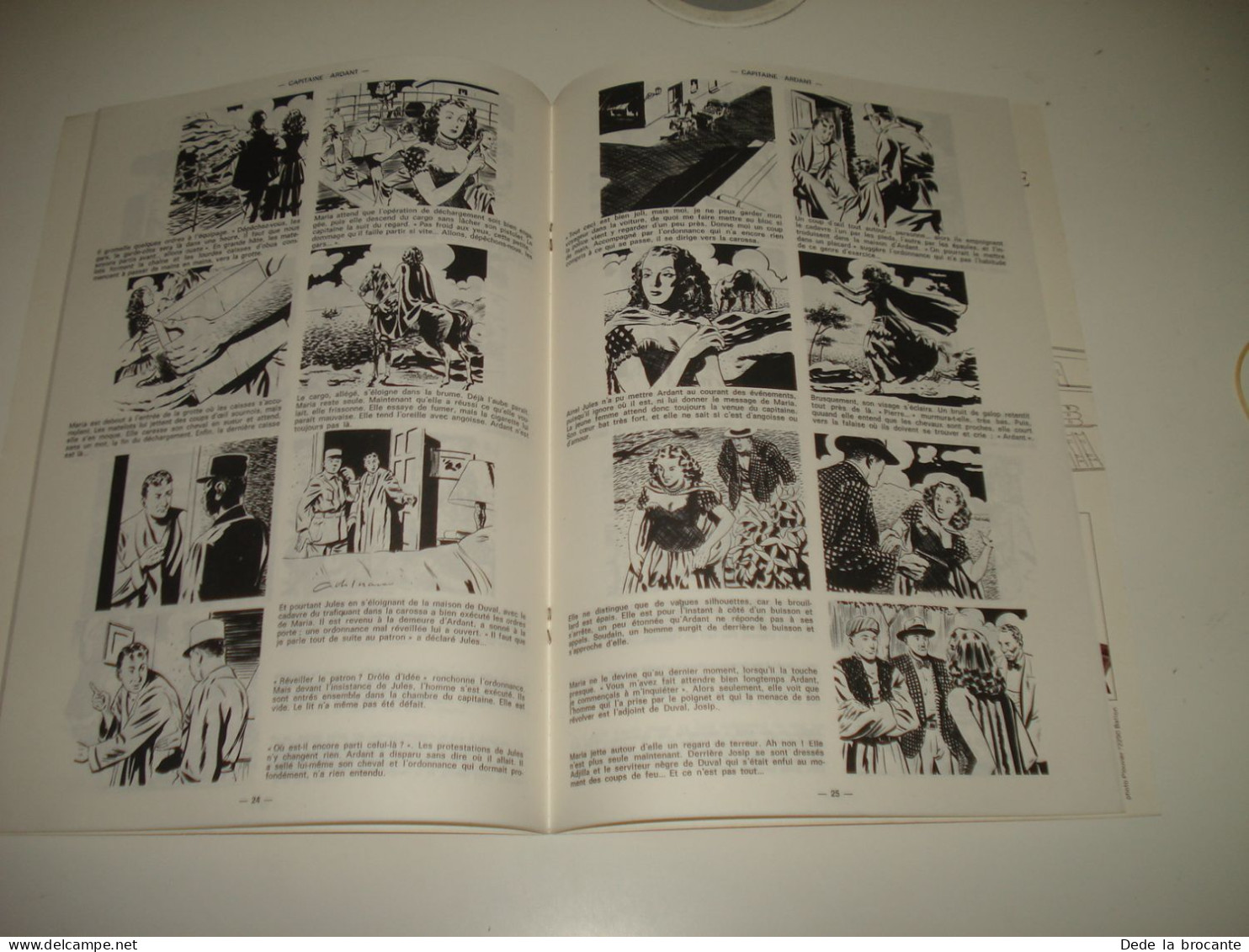 C53 / Lot De 5 E.O Noir Et Blanc " Grands Succès De La Bande Dessinée " N° 6-7-13-17-21 De 1977 - Paquete De Libros