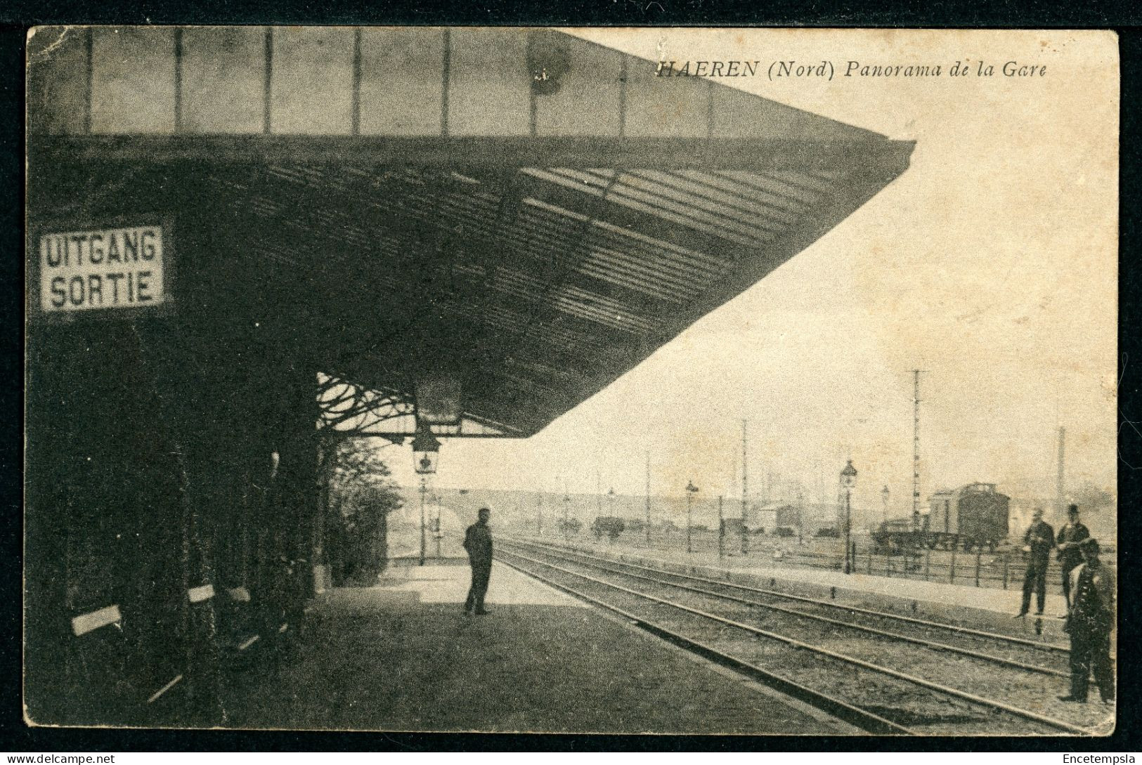 CPA - Carte Postale - Belgique - Haeren ( Nord ) - Panorama De La Gare (CP23789OK) - Spoorwegen, Stations