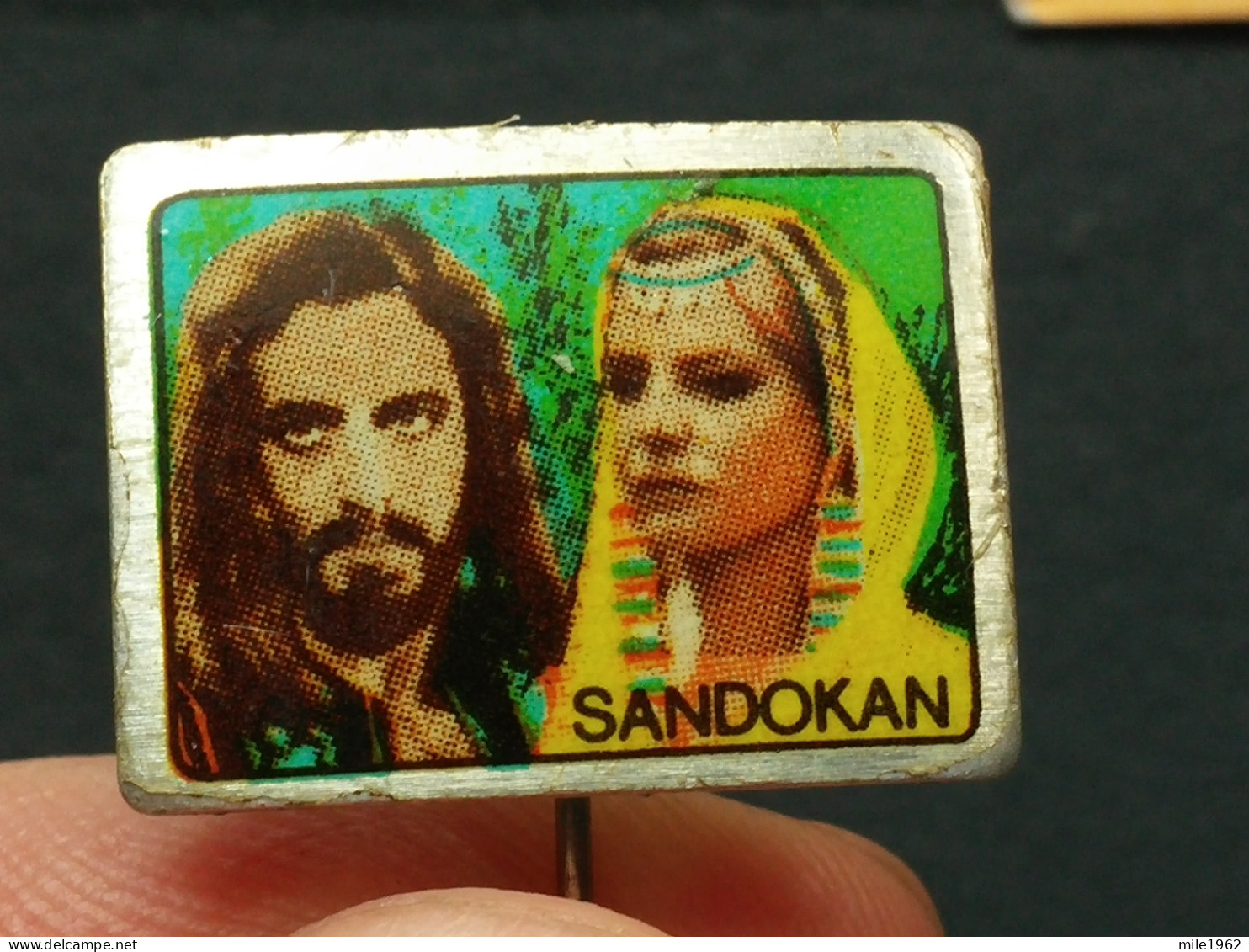 BADGE Z-78-1 - FILM, CINEMA MOVIE SANDOKAN - Cinéma