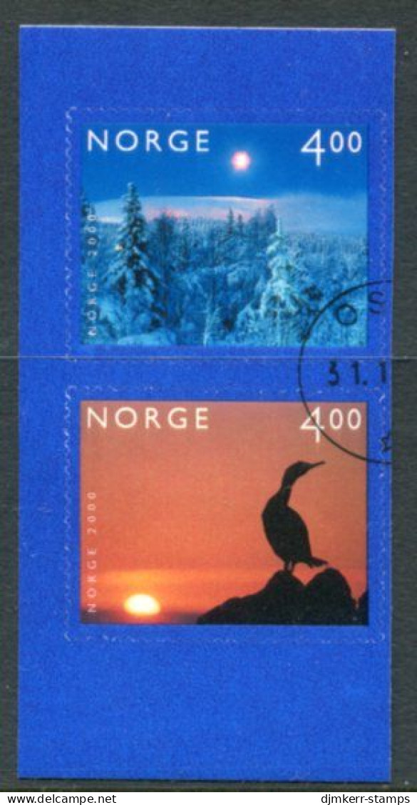 NORWAY 1999 New Millennium Used.  Michel 1335-36 - Usati