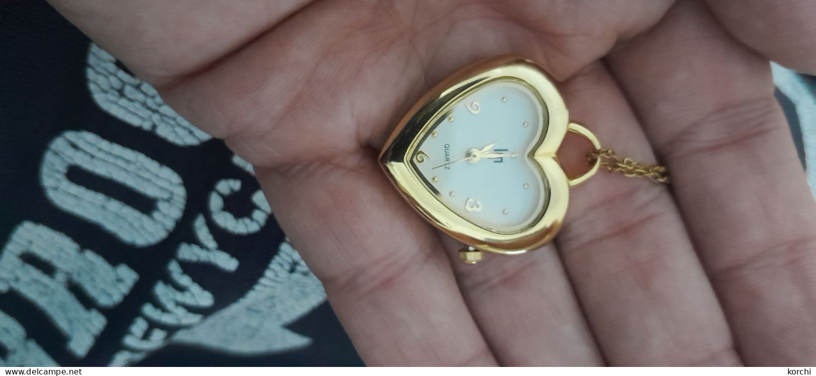 Montre Marque Lip Collier Cœur - Horloge: Juwelen