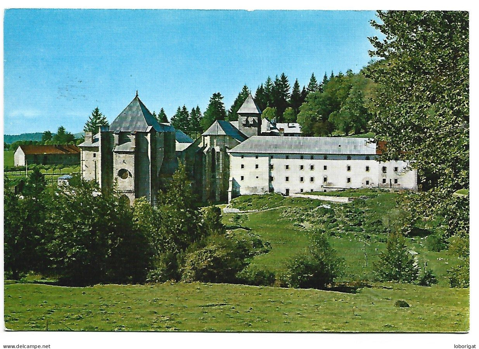 VISTA GENERAL Y ABSIDE.- RONCESVALLES - NAVARRA.- ( ESPAÑA ) - Kirchen U. Kathedralen