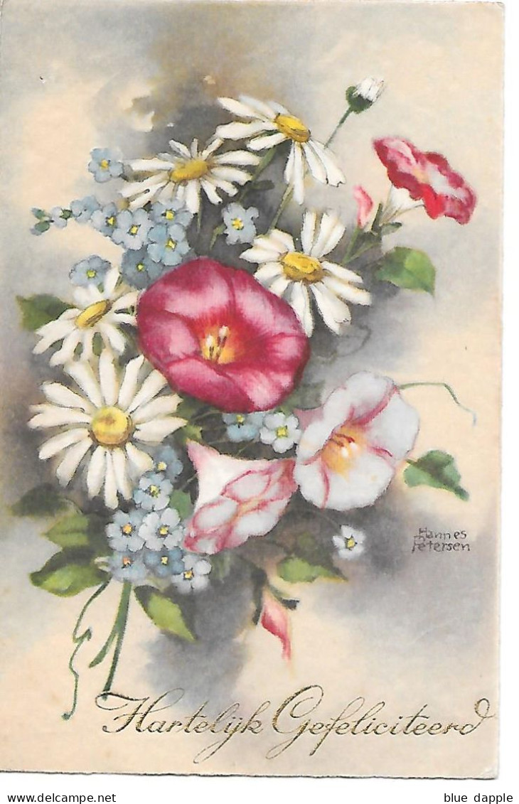 Illustrator - Hannes Petersen - Flower Bouquet, Bouquet De Fleurs, Bouquet Di Fiori, Blumenstrauß - Petersen, Hannes
