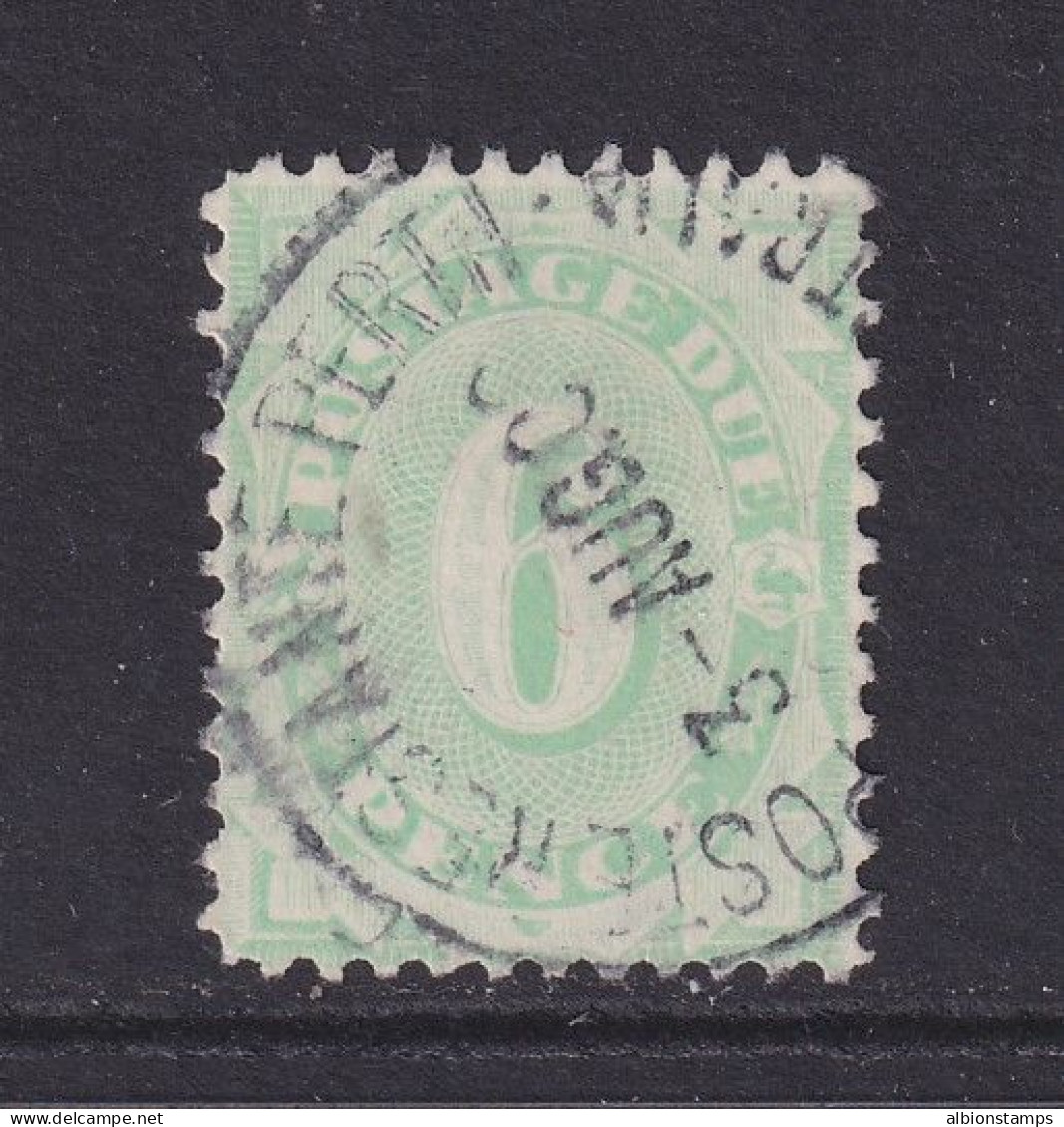 Australia, Scott J28 (SG D50), Used (small Thin) - Postage Due