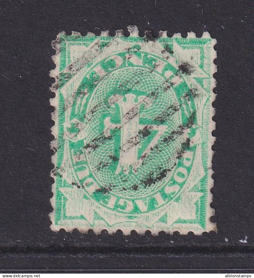 Australia, Scott J13a (SG D38), Used, Watermark Inverted - Portomarken