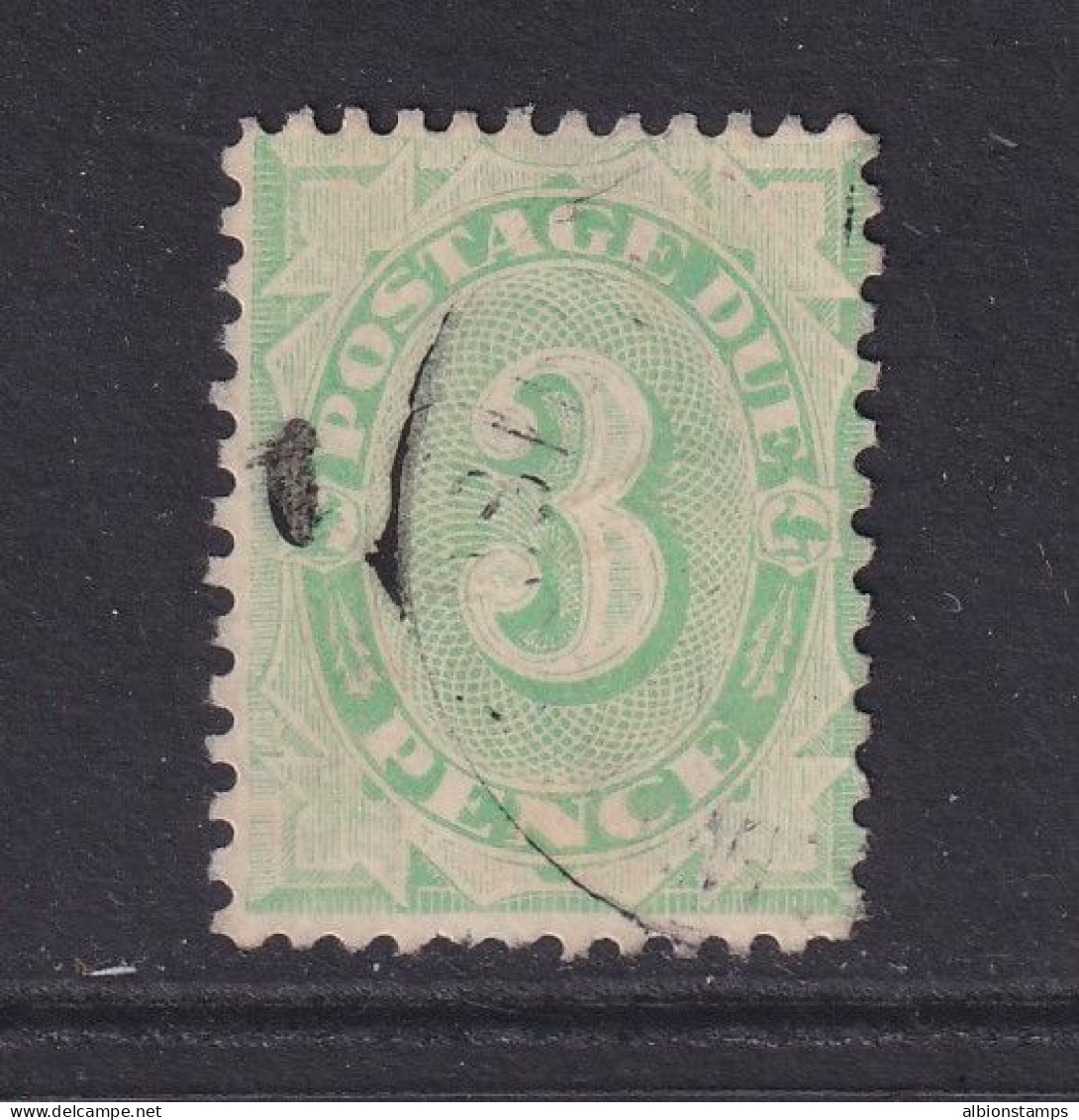 Australia, SG D25w, Used, Watermark Upright - Postage Due