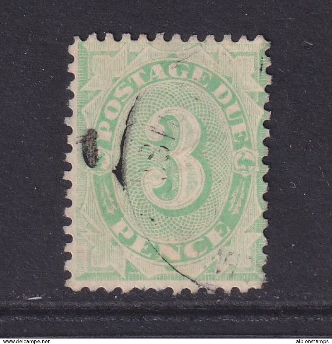 Australia, SG D25w, Used, Watermark Upright - Impuestos