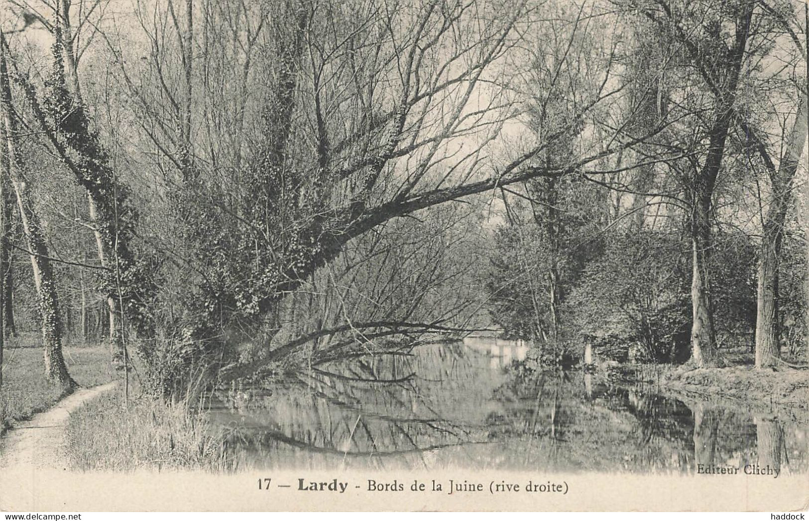 LARDY : BORDS DE LA JUINE (RIVE DROITE) - Lardy