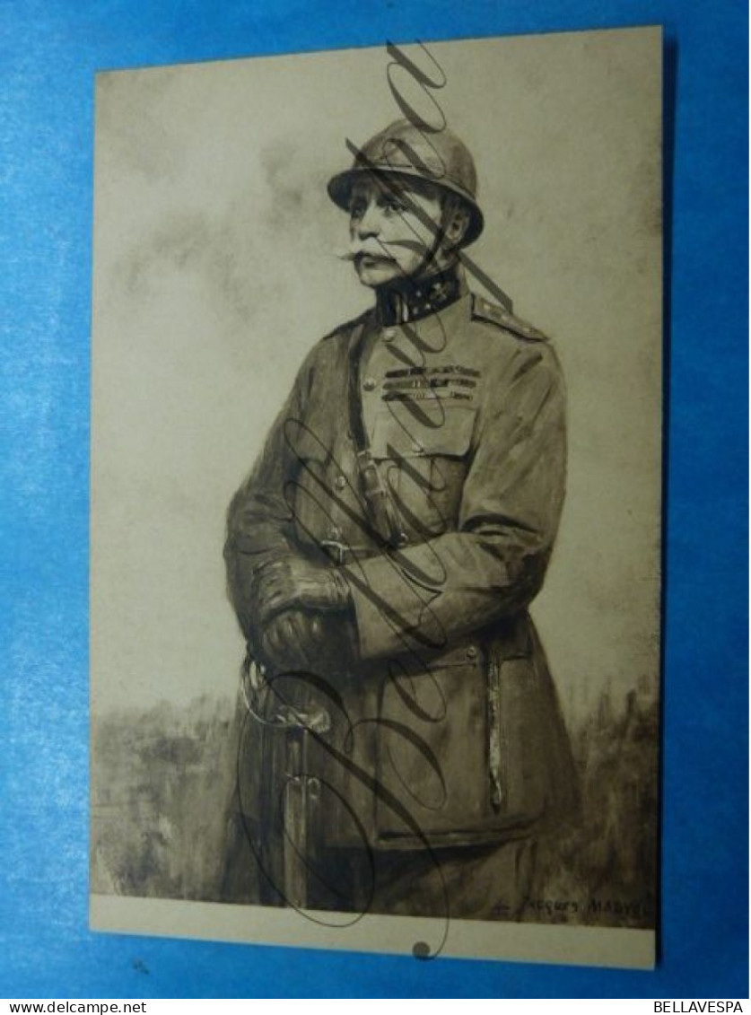 Général Jacques De Dixmude-Baron De Witte- Leman  Lot X 3 Cpa 1914-1918 Bevelvoerders  3 E D.A. Cavalerie - War 1914-18