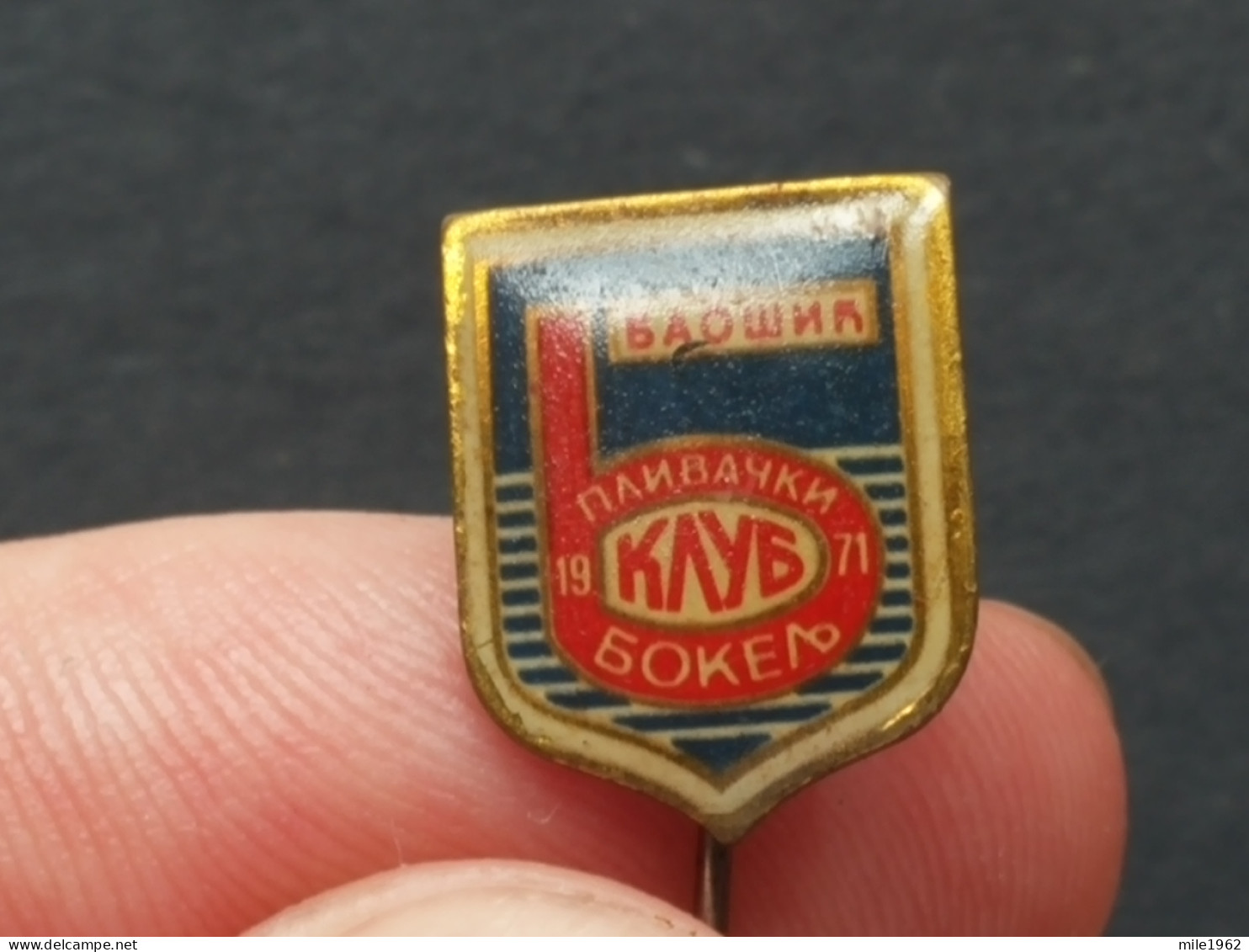 BADGE Z-61-1 - Natation, Swimming Club BAOSIC BOKELJ, Montenegro - Nuoto