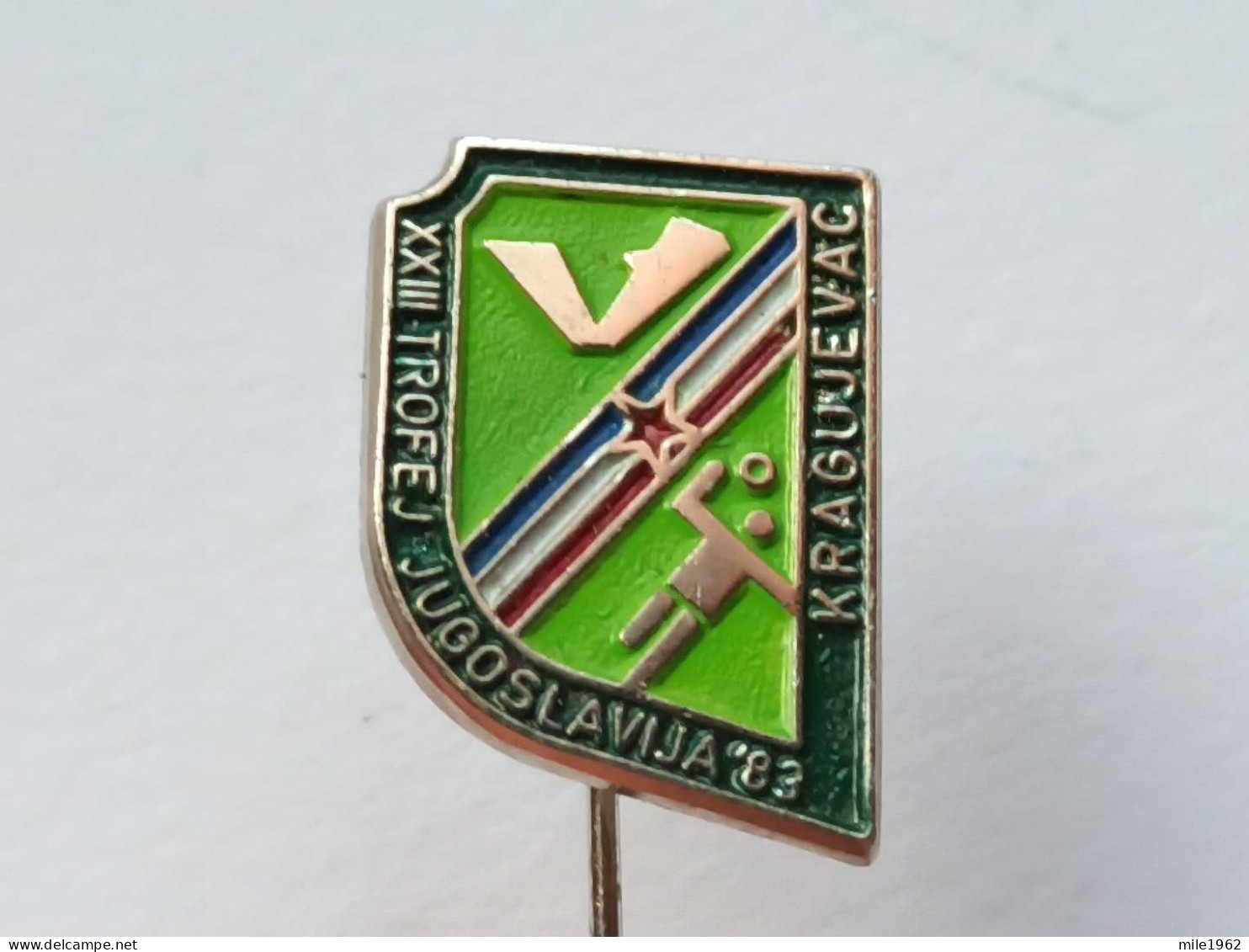 BADGE Z-88-1 - RUKOMET, HANDBALL CHAMPIONSHIP YUGOSLAVIA, KRAGUJEVAC - Pallamano