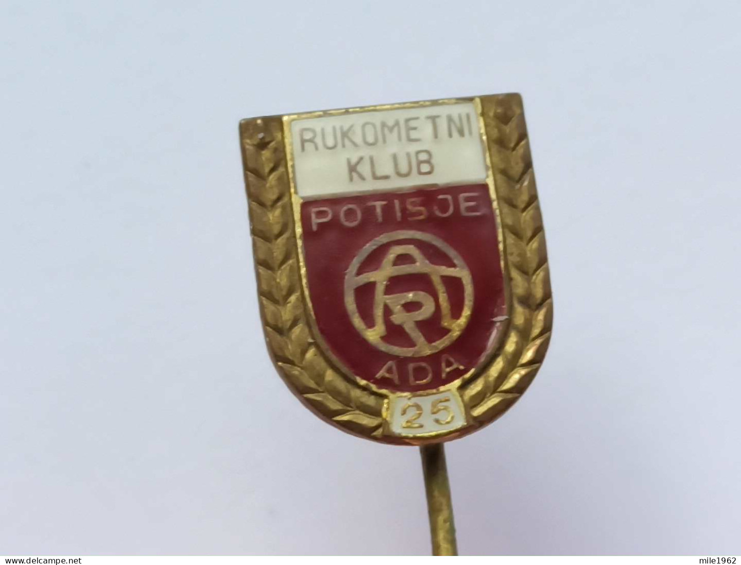 BADGE Z-88-1 - RUKOMET, HANDBALL CLUB ADA POTISJE, SERBIA - Pallamano