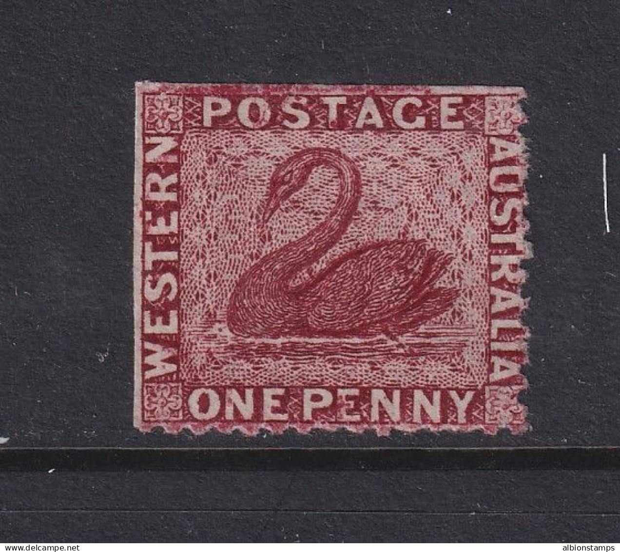 Western Australia (Australia), Scott 26 (SG 49), MNG (no Gum), Cut Perfs - Mint Stamps