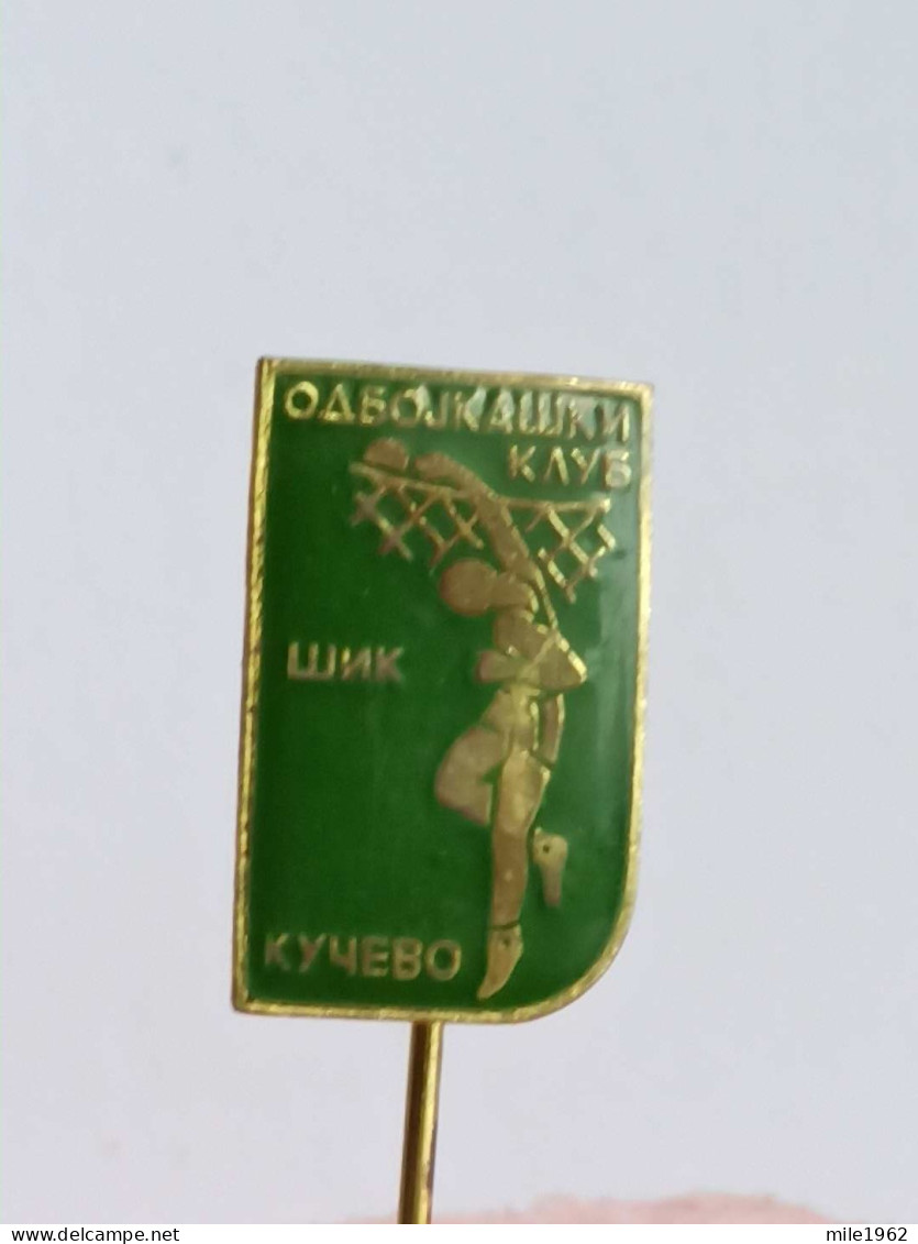 BADGE Z-64-3 - VOLLEYBALL  CLUB KUCEVO, SERBIA - Basketball