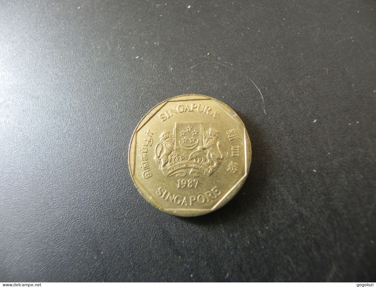 Singapore 1 Dollar 1987 - Singapour
