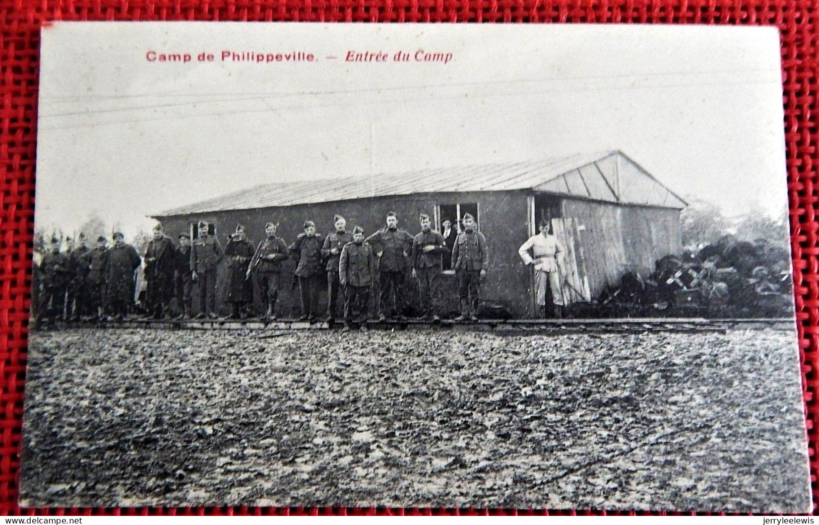 MILITARIA  -  PHILIPPEVILLE - Camp De Philippeville  - Entrée Du Camp - Philippeville