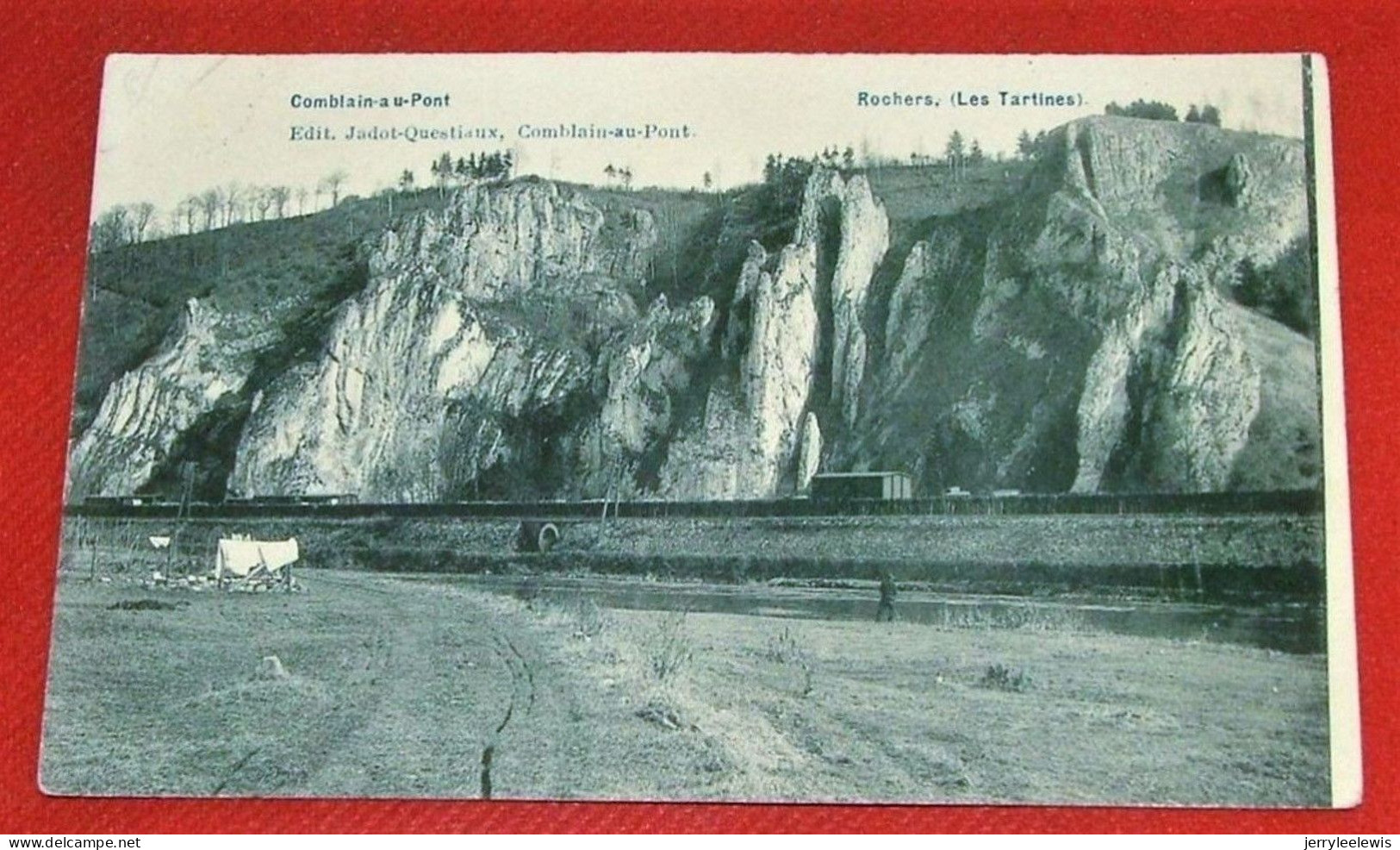 COMBLAIN-AU-PONT  -  Rochers  (Les Tartines)  -   1908 - Comblain-au-Pont