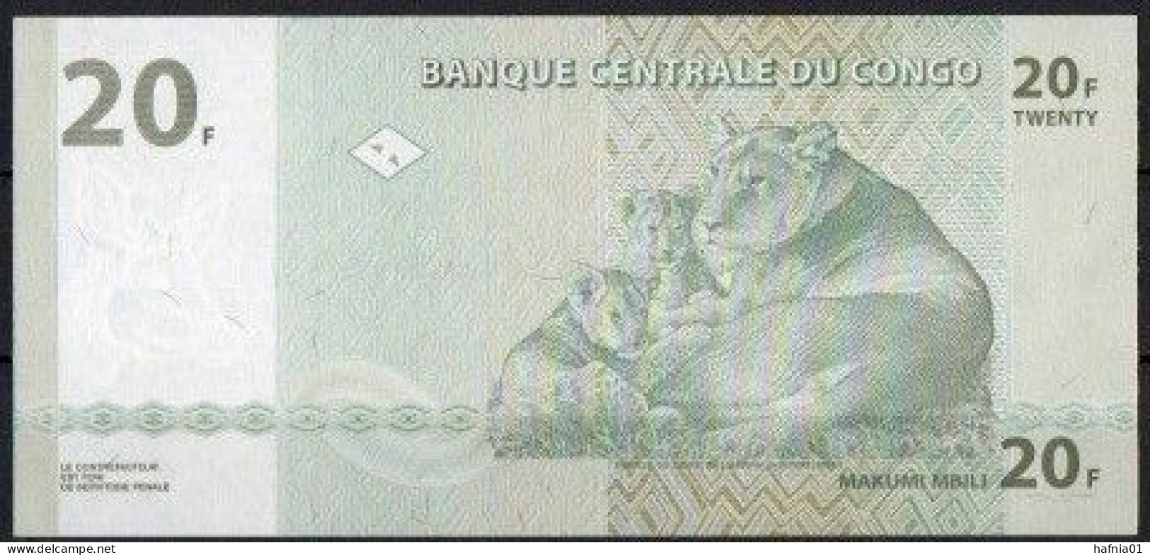 Martin Mörck Congo 2003. Banknote. Bank Mint.  Signed. - Other - Africa