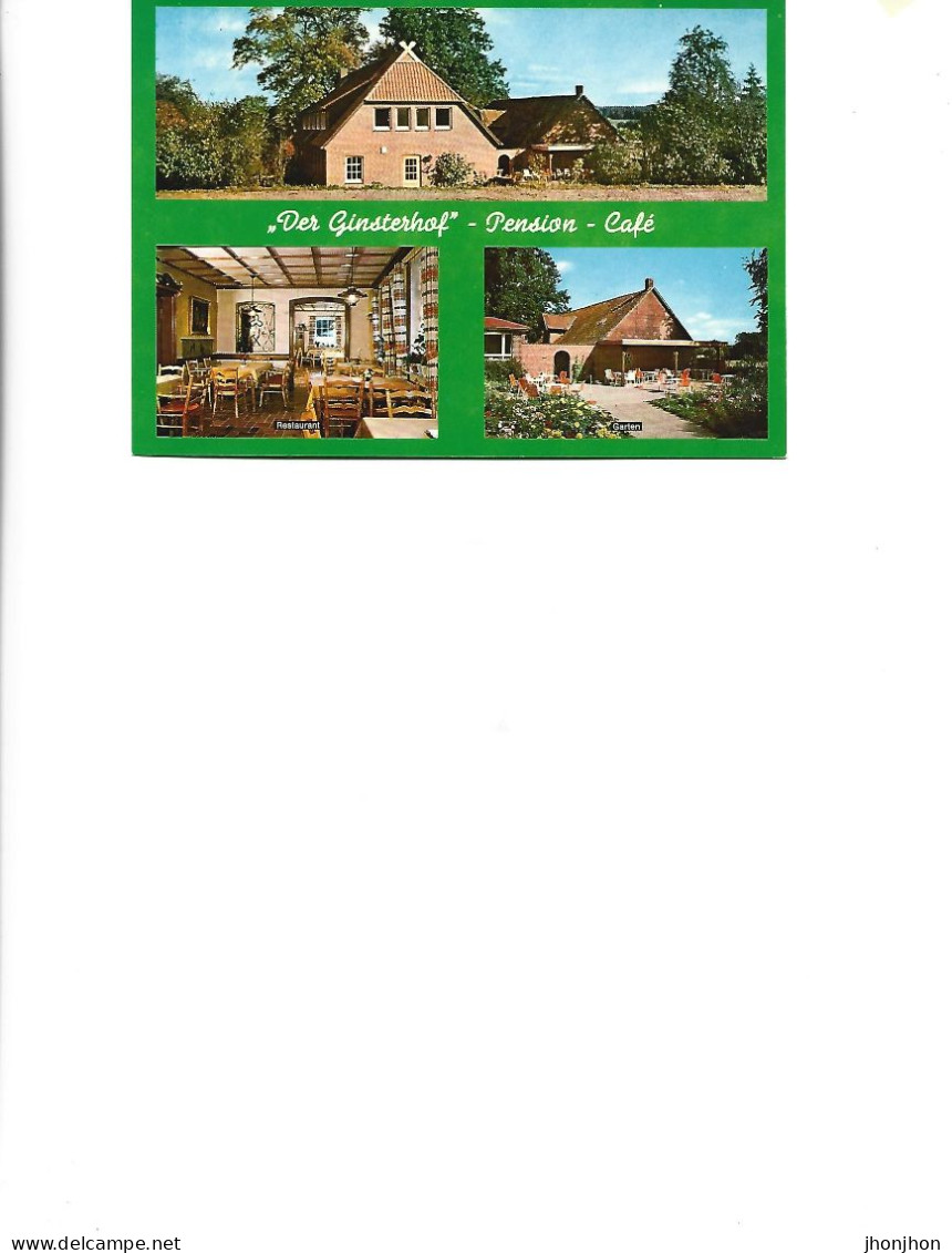 Germany - Postcard Unused  - Wulfstorf - "Der Ginsterhof" - Guesthouse - Cafe, Own Farm - Uelzen