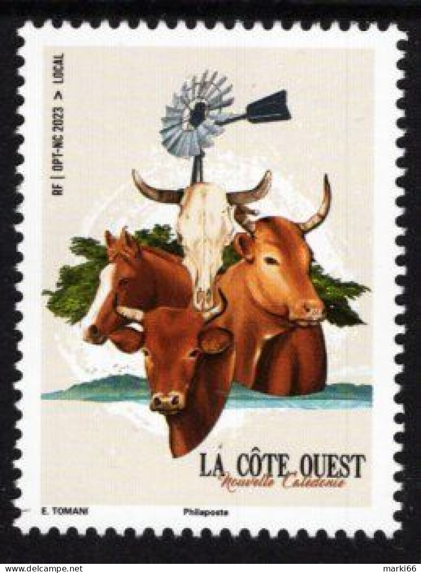 New Caledonia - 2023 - Landscape Of New Caledonia - West Coast - Mint Stamp - Unused Stamps