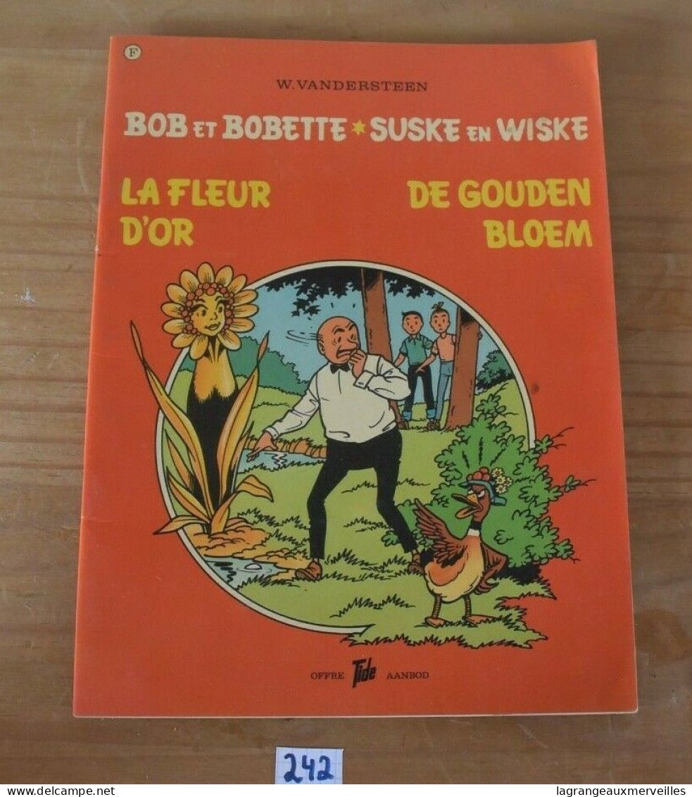 C242 BD - Bob Et Bobette - La Fleur D'or - Bob Et Bobette