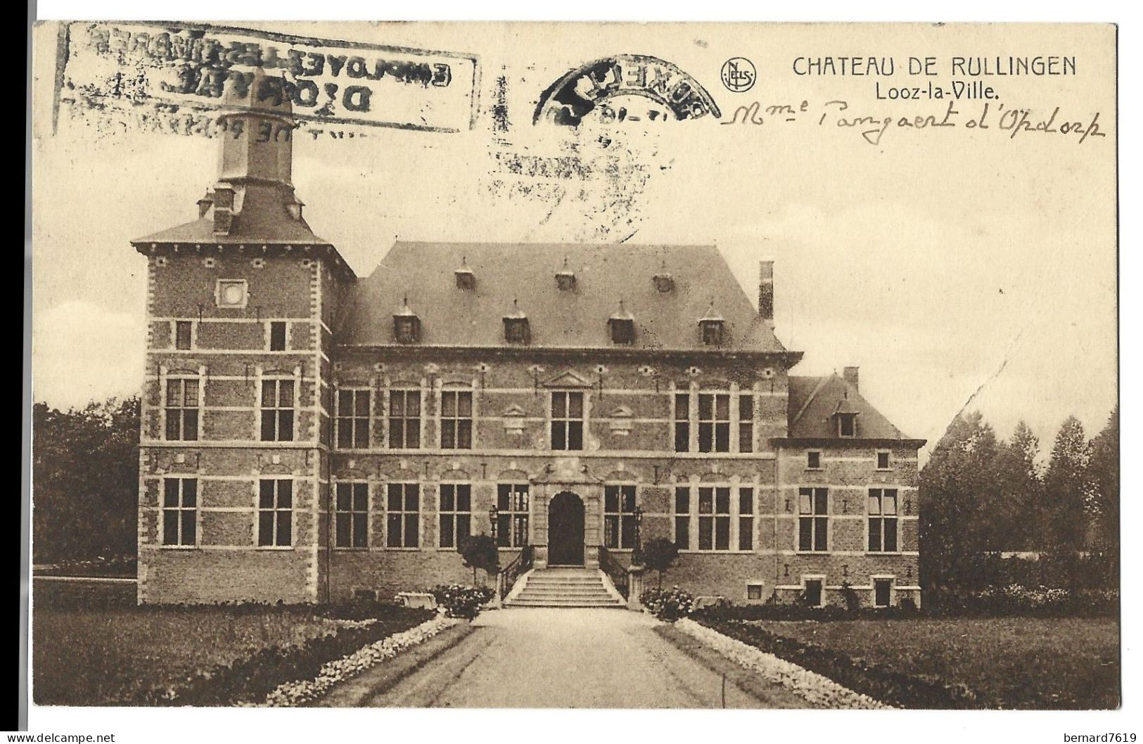 Belgique  -  Looz   La Ville -  Chateau De Rullingen - Borgloon