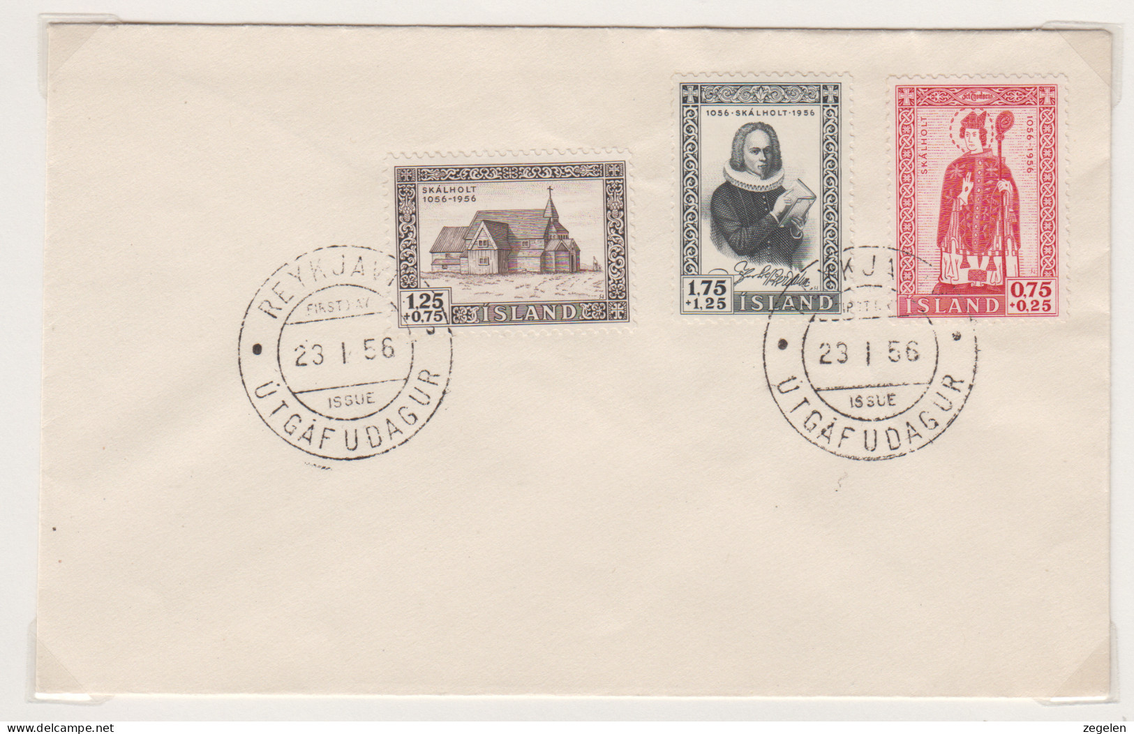 IJsland FDC Michel-cat. 300/302 Facit 334/336 - FDC