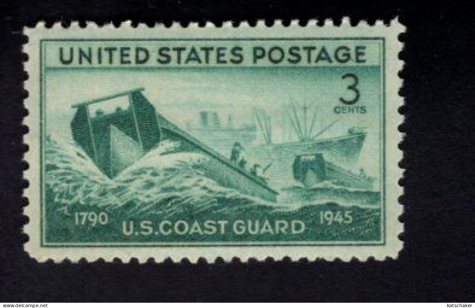 204356881 1945 SCOTT 936 (XX) POSTFRIS MINT NEVER HINGED - Coast Guard SHIPS - Unused Stamps