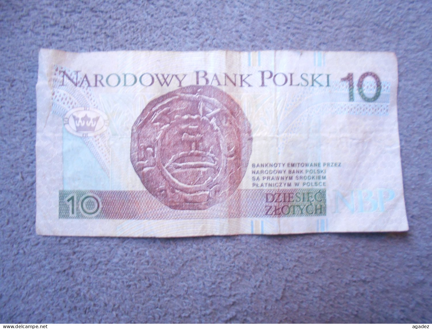 Ancien Billet De Banque Pologne 1994  10 Zlotych - Slovénie
