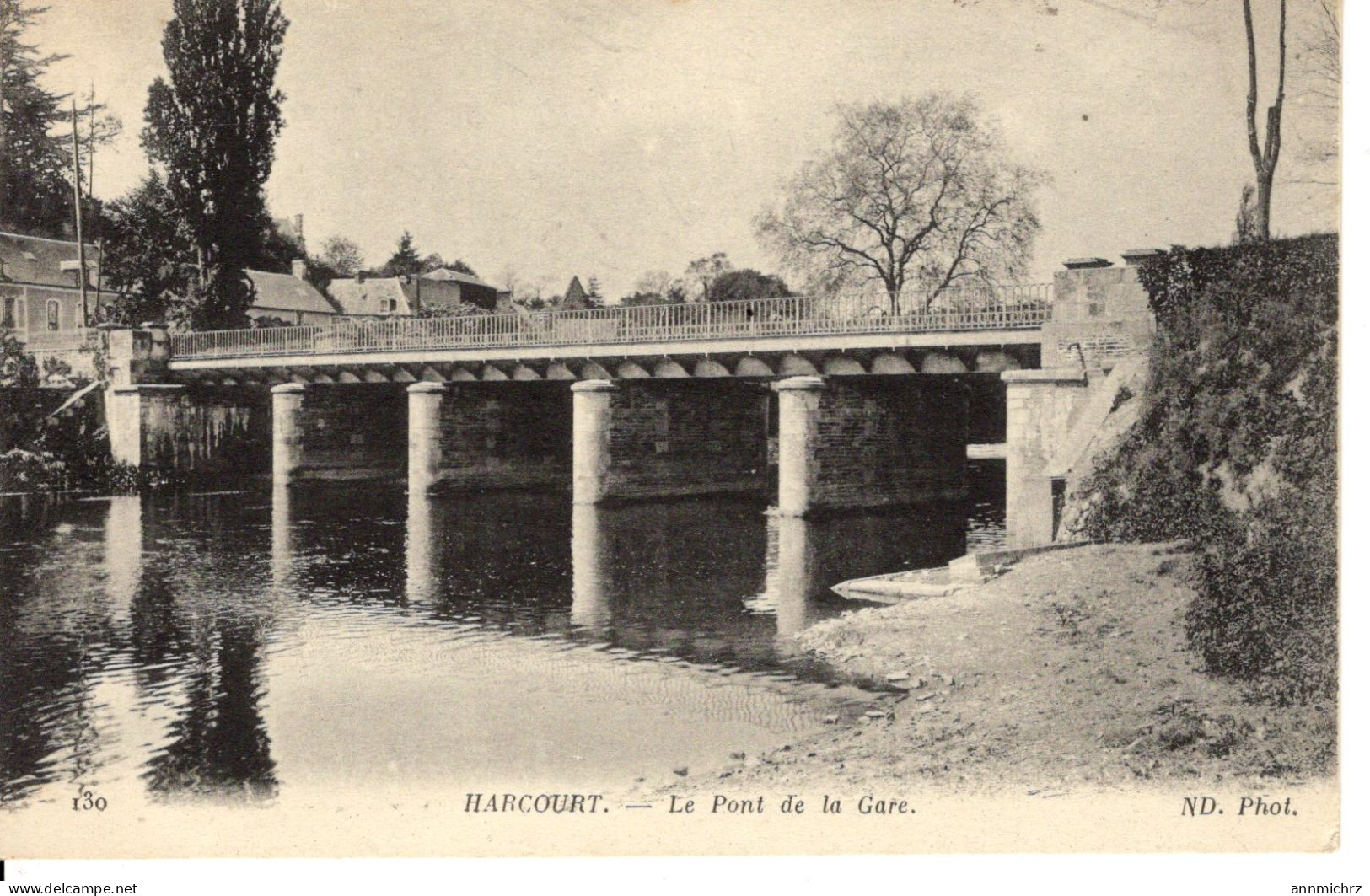 HARCOURT LE PONT DE LA GARE - Harcourt