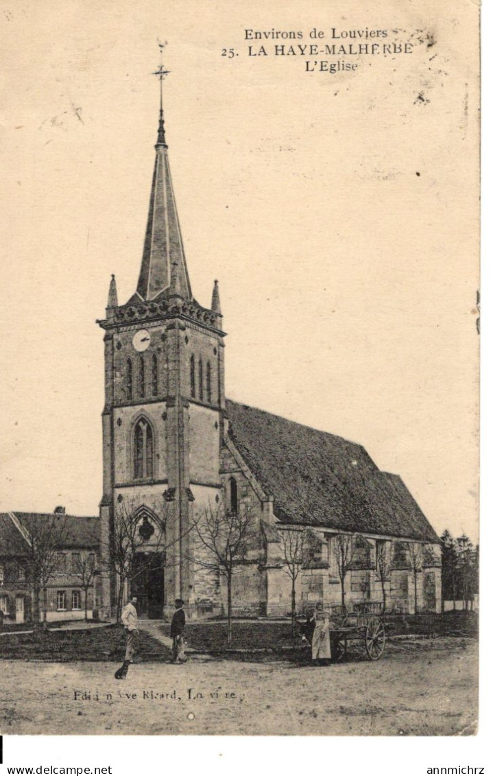 LA HAYE MALHERBE  L'EGLISE - Arnières