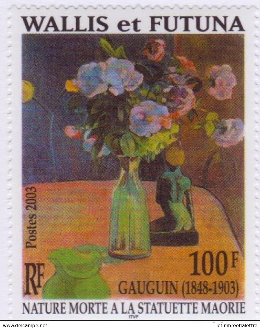 Wallis Et Futuna - YT N° 603 ** - Neuf Sans Charnière   Tableau - 2003 - Unused Stamps