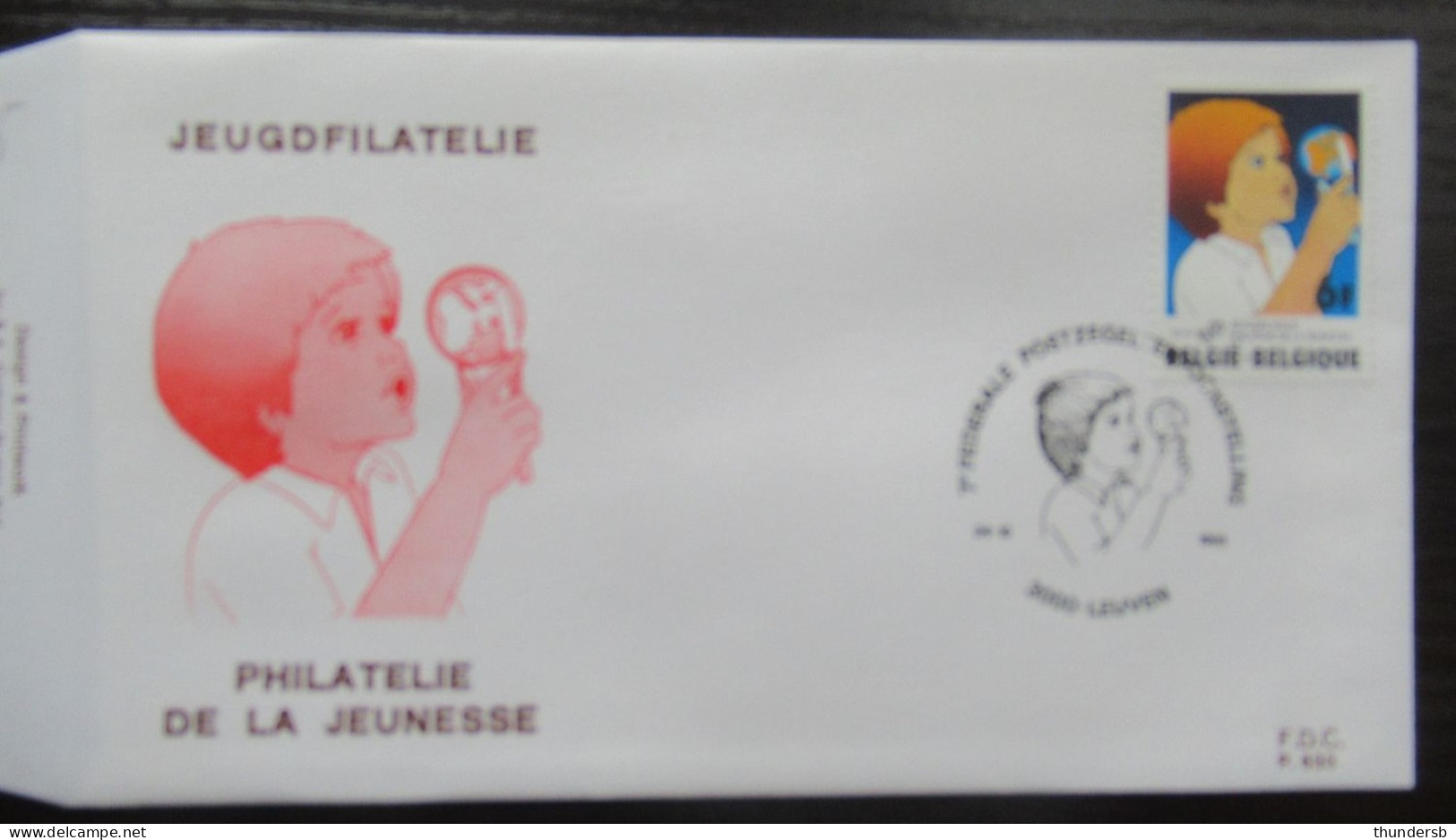 FDC 2021 'Jeugdfilatelie' - 1981-1990