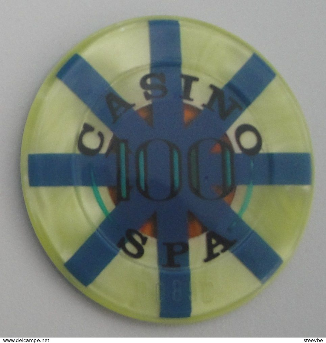 Spa Casino Chip Jeton Set 15 Casino De Spa Belgium Belgique België - Casino