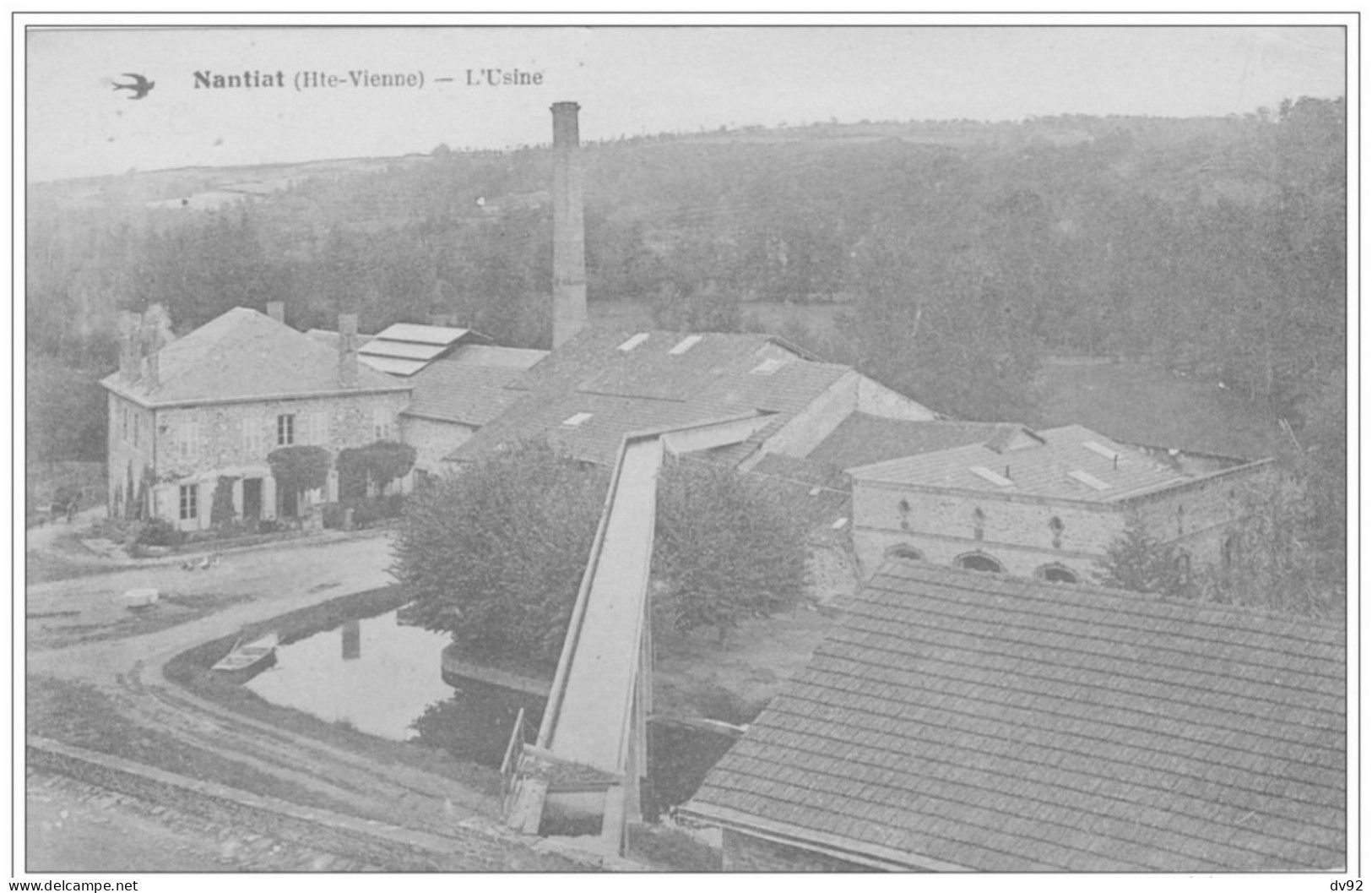 HAUTE VIENNE NANTIAT USINE - Nantiat