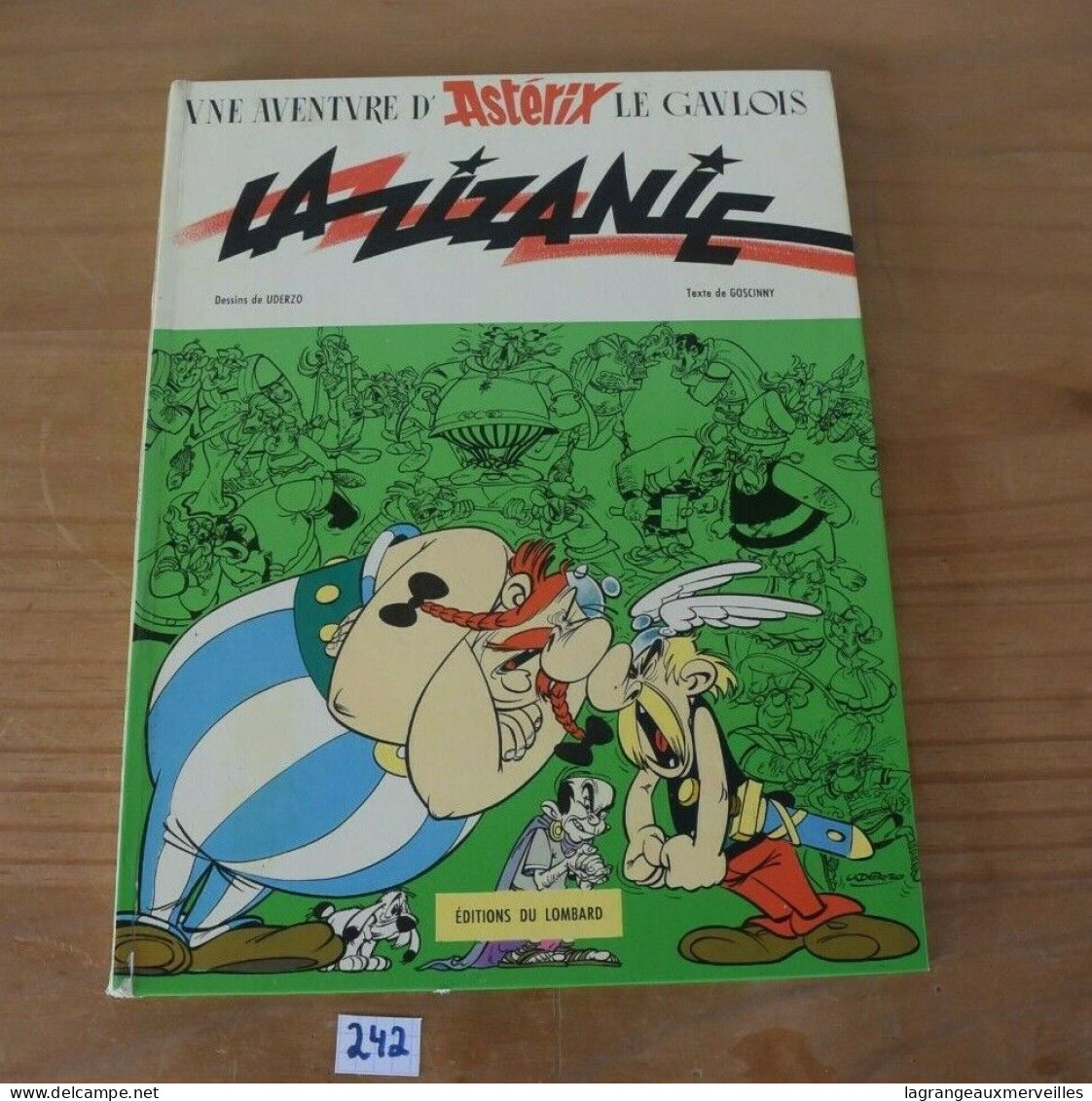 C242 BD - Astérix - La Zizanie - Lombard - Uderzo - 1970 - Astérix