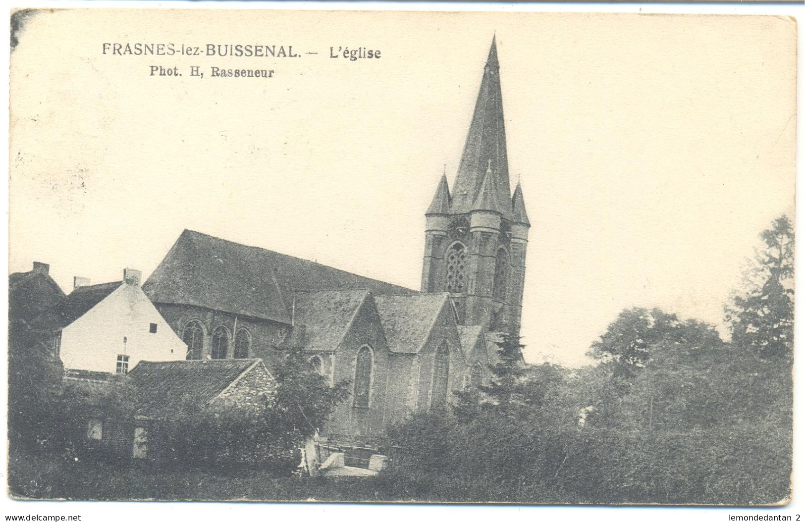 Frasnes-lez-Buissenal -.L'église - Frasnes-lez-Anvaing