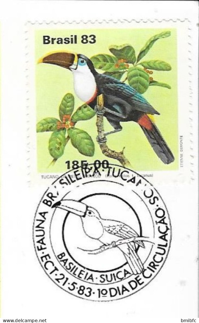 BRASIL 83 - TUCANOS - Piciformes (pájaros Carpinteros)